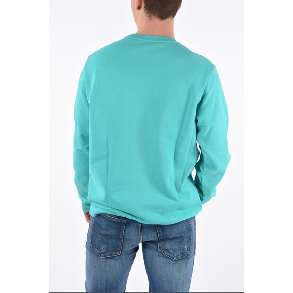 Diesel For Successful Living Crewneck Sweatshirt Sweater Mint Blue Men M NWOT - Picture 3 of 12
